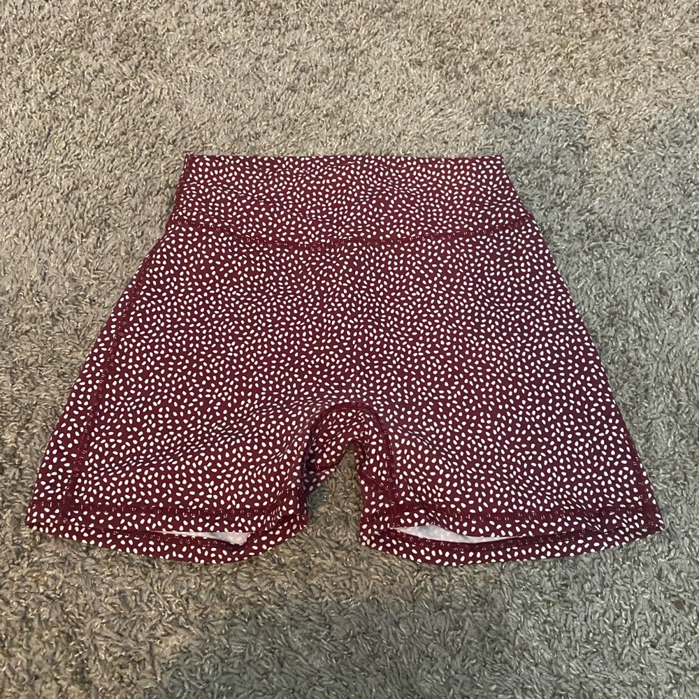 Medium buff bunny biker shorts